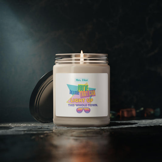 Teacher Gift Candle, Swifty Vibrant Scented Soy Candle, Aromatherapy, Home Decor, Gifts for Her, Birthday Gift, Relaxation, Appreciation