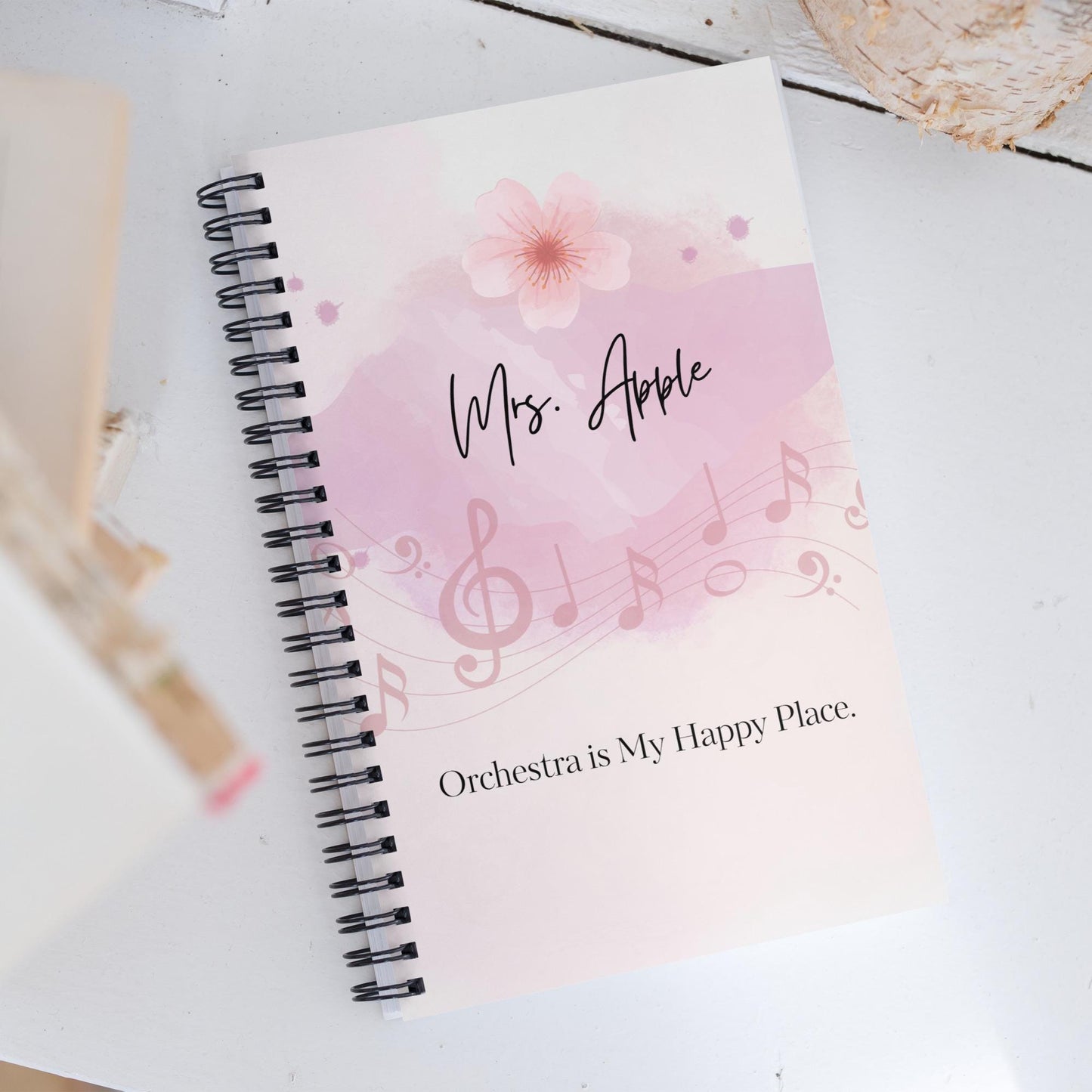 Orchestra Teacher Spiral Notebook